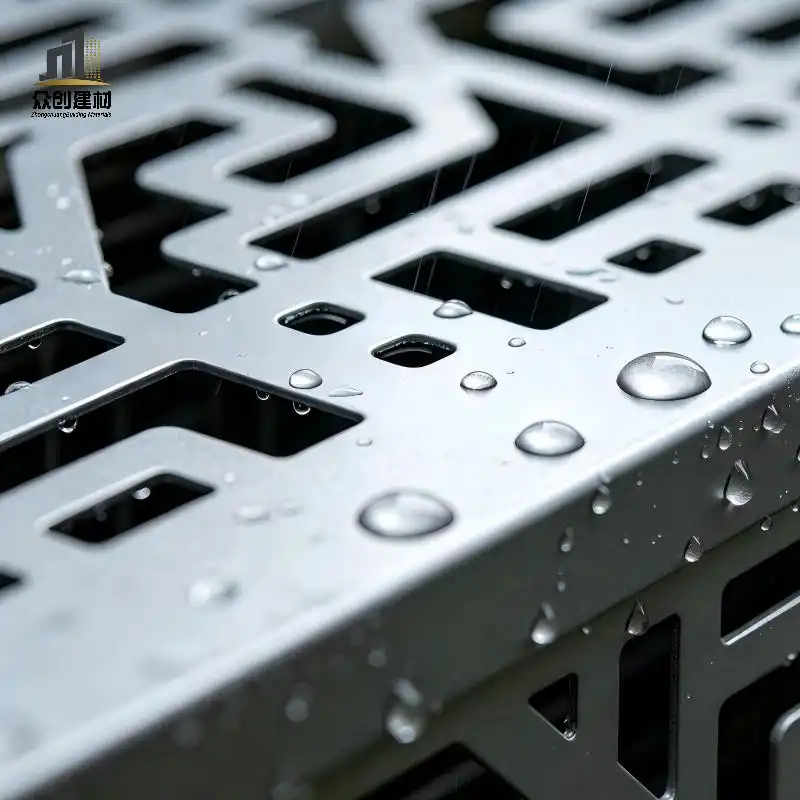 Perforated Aluminum Air Conditioner Cover